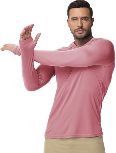 Boladeci Men's UPF 50+ Sun Protection Lightweight Hoodie Shirts Long Sleeve Fishing Shirt SPF UV Hiking Swim - Image 2