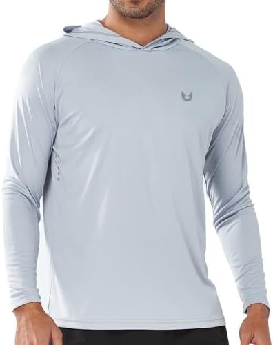 NORTHYARD Men's Sun Hoodie Long Sleeve Fishing Shirts UPF 50+ Rash Guard by NORTHYARD
