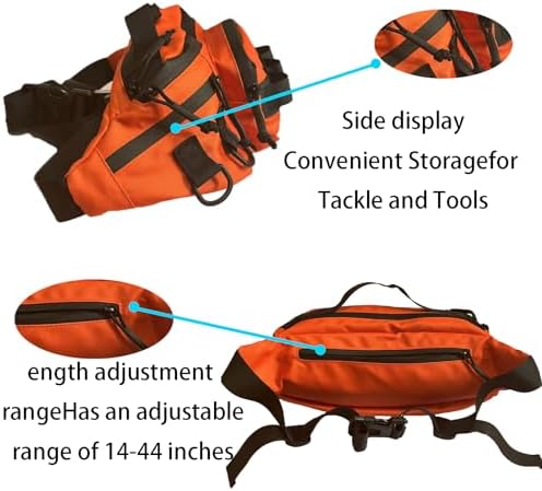 Fishing Fanny Pack for Men -Fishing Fanny Pack-Lightweight and Fishing Sling Pack - Image 5