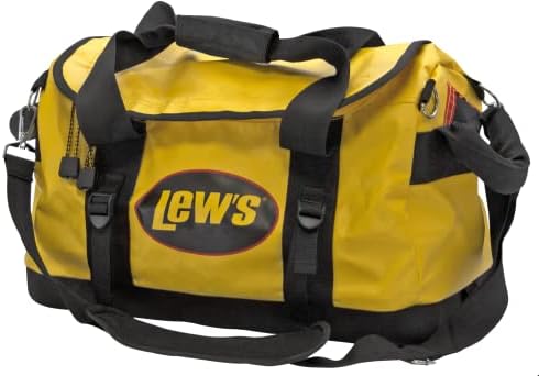 Lew's Speed Boat Bag, Yellow, Water Resistant with 2 Inside Pockets by Lews