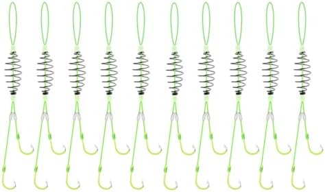 Dyxssm Spring Bait Cage Trap Fishing Hooks, Drum Spring Feeder Carp Fishing Baits Hook by Dyxssm