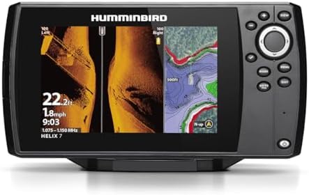 Humminbird Helix 7 G4 GPS Fish Finder with Transducer, MEGA Side Imaging - Image 2