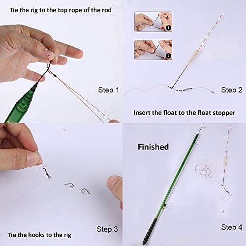 Goture Telescopic Tenkara Fishing RodPortable Hand Fishing Poles 12-24Ft - Image 6