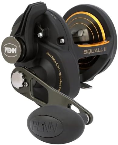 Penn Squall II Level Wind Conventional Fishing Reel by Unknown