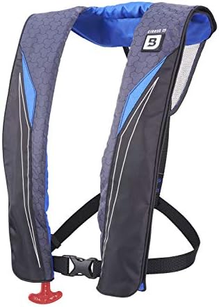 BLUESTORM Cirrus26 Inflatable PFD Life Jackets for Adults | US Coast Guard Approved Automatic Life Vest w/Manual Override Convertibility by Bluestorm