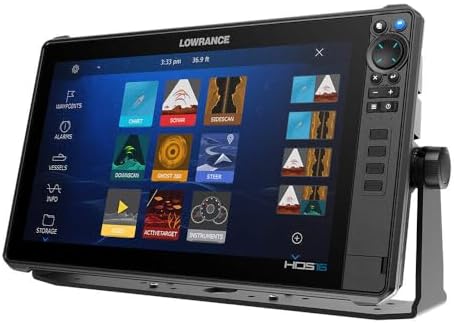Lowrance HDS PRO Fish Finder/Chartplotter with C-MAP, 9 to 16-inch Options by Lowrance