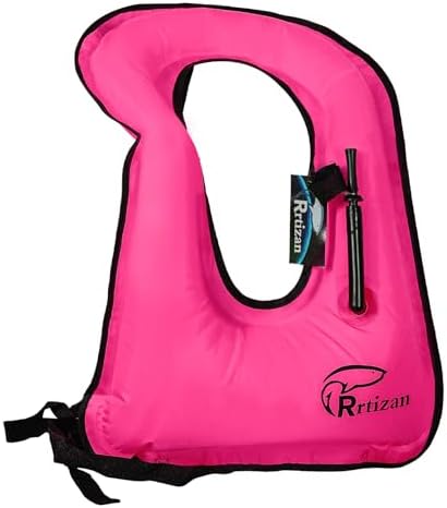 Rrtizan Snorkel Vest, Adults Inflatable Snorkeling Vest up to 220 lbs by RrtizanSummerandWinterProducts