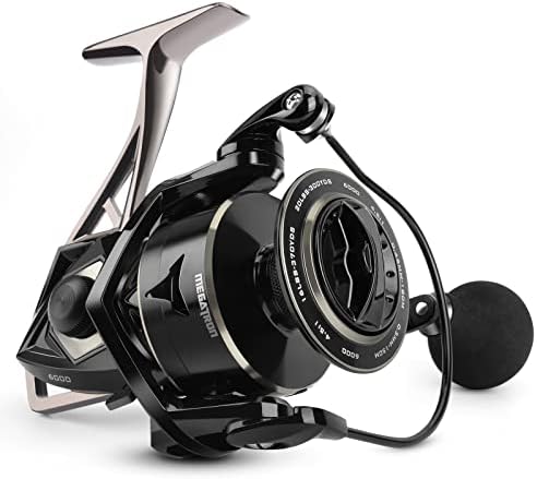KastKing Megatron Spinning Fishing Reels with 5.2:1 Gear Ratio by KastKing