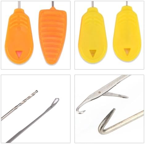 4PCS Stainless Steel Carp Fishing Bait Needle Kit - Multi-Tool Set for Baiting, Drilling & Rigging,3.54-3.74in, Angling Accessories‌ - Image 2