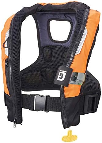 BLUESTORM Arcus 40 Automatic Inflatable PFD Life Jacket for Adults w/Manual Ripcord | US Coast Guard (USCG) Approved Life Vest by Bluestorm