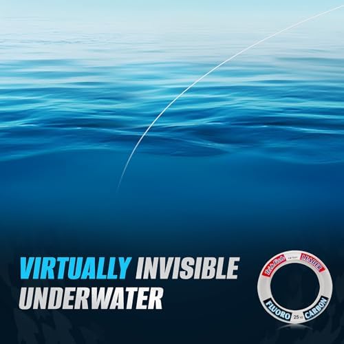 TrikFish Fluorocarbon Leader Fishing Line - Trik Fish Leader - Saltwater & Freshwater Fishing Line - Clear, Virtually Invisible - High Strength & Abrasion Resistance Lb Test - Image 3