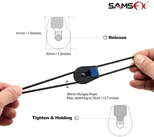 SAMSFX Fishing Belt, Stretchy Fishing Rods Ties Rod Wraps - Image 2