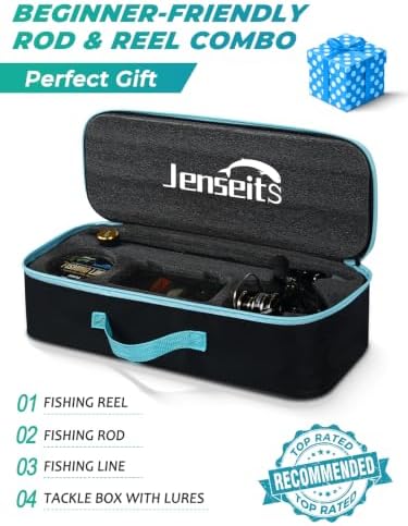 Jenseits Fishing Rods, Fishing Pole & Reel Combos for Freshwater Fishing - Image 5