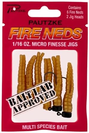 Pautzke's Fire Neds, Micro Finesse Jigs,Ultimate Trout and Multi-Species Fishing Lures by Pautzke+Bait