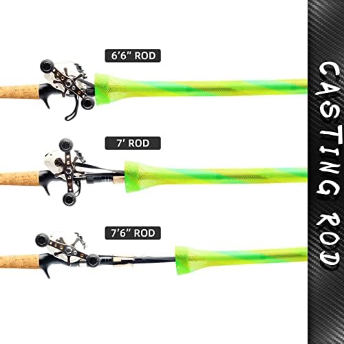 SF Fishing Rod Socks Pole Sleeve Cover Protector Gloves - Image 5