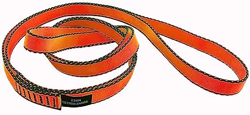 18MM Nylon Climbing Slings Runners 23 kN Strong Webbing Straps for Rock Climbing, Rappelling, Swing, Yoga Hammock etc by CAPARK