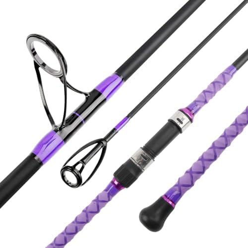 4-Piece Surf Fishing Rod,9-15 FT Saltwater Surf Spinning Fishing Rod by Unknown