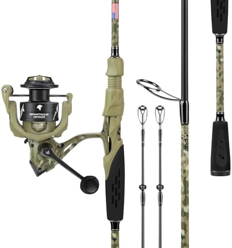KastKing Spartacus Defender Twin-Tip Fishing Rod and Reel Combo by KastKing