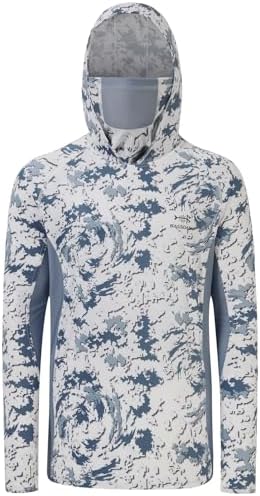 BASSDASH Men's UPF 50+ Camo Long Sleeve Hunting Fishing Hoodie Shirt - Image 5
