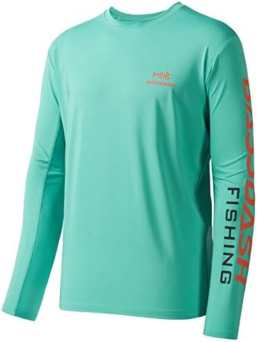 BASSDASH Fishing T Shirts for Men UV Sun Protection UPF 50+ Long Sleeve Tee T-Shirt by Bassdash