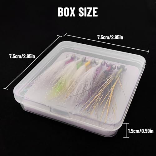 Clouser Minnow Fly Fishing Flies Streamer Fly Fishing Lures - Image 6