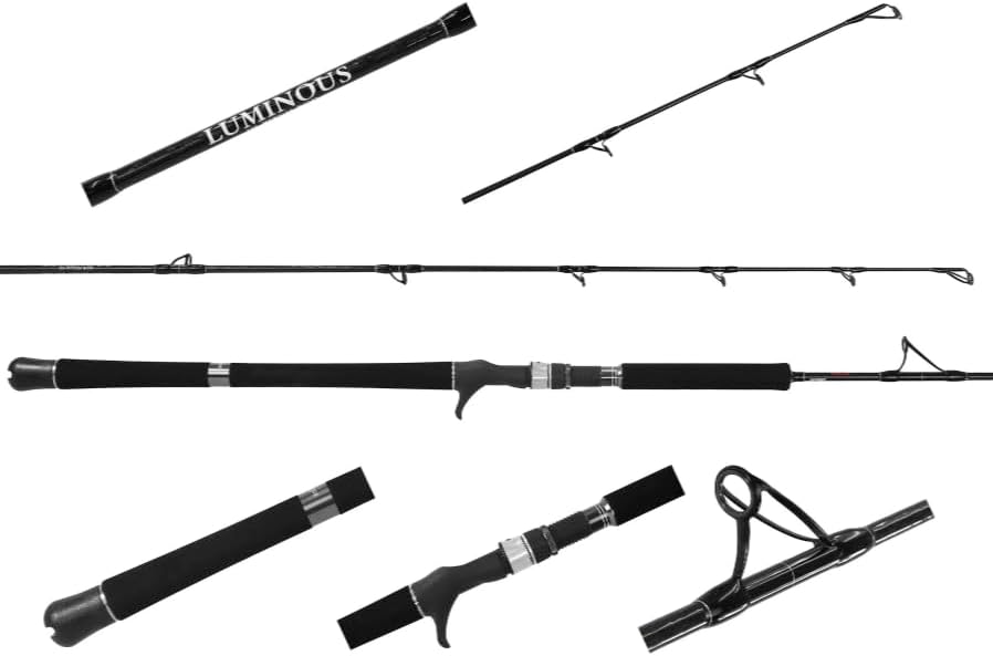Jigging World Luminous Hi-Pitch Jigging Rods by Unknown