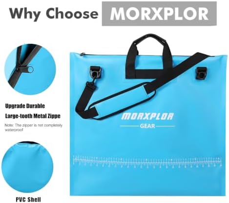 MORXPLOR Fish Bag Heavy Duty Tournament Fishing Weigh in Bag 26x23 inches - Image 2