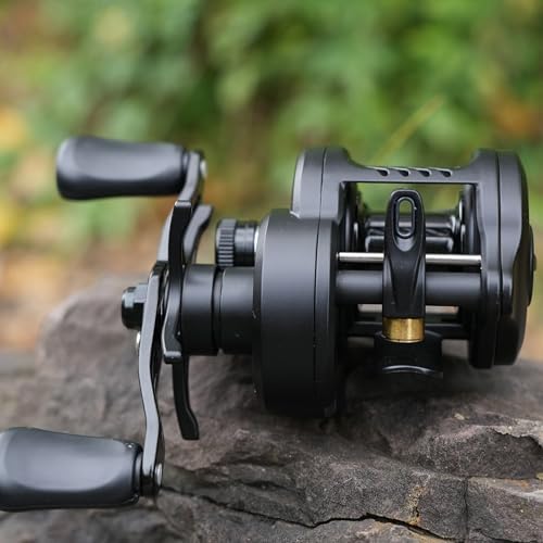 Colorful Baitcasting Fishing Reel Portable Rotates with Electronic Charging for Smooth Casting Colorful Baitcasting - Image 5