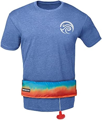 Inflatable Life Jacket-Manual Pull. Ages 16+ Life Vest Fanny Pack Inflatable PFD. US Coast Guard Approved CO2 Included Unisex Belt Pack Manual Inflatable Life Jacket Adjustable-Bombora - Image 2