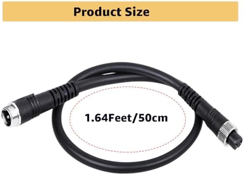 1.64Feet Electric Reel Power Cord – Compatible with Daiwa, Seaborg, Leobritz,Tanacom, BeastMaster, Shimano Fishing Reel Super Air Cord(1Pcs) - Image 5