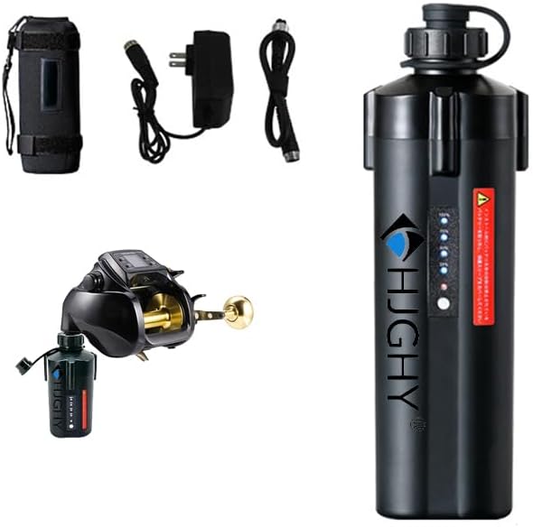 14.8V 10000mAh 3500mAh 5000mAh 7000mAh Electric Fishing Reels Battery 14.8 Volt Two-Hole Electric Winch Battery for Electric Sea Fishing Wheel Battery by HJGHY