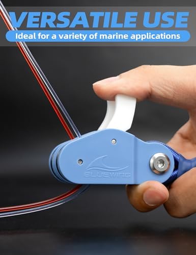 BLUEWING Outrigger Halyard Lock Pulley Single/Double/Triple Halyard Line Lock Pulley with Ball Bearing Snap Swivel for Offshore Fishing - Image 3