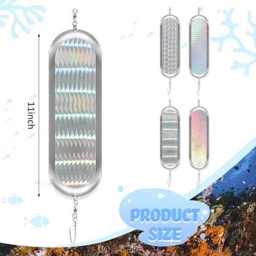 Glooglitter Kokanee Dodger Fishing Flashers - Image 2