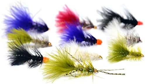 Outdoor Planet Premium Fly Fishing Flies Assortment, 12/24 /48 /66pcs Dry/Wet/Nymph/Streamer Flies, Trout/Bass/Panfish/Salmon Fishing Flies by Outdoor+Planet