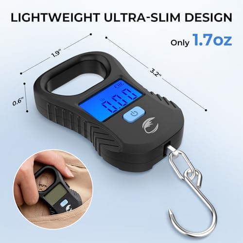 Calamus Lightweight USB Charging Fish Scale,Black Combo - Image 6