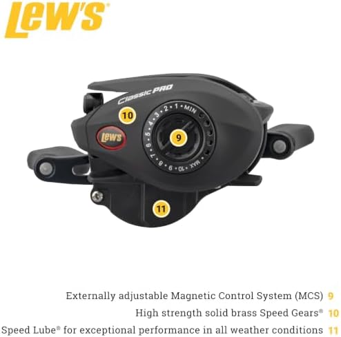 Lew's Classic Pro Speed Spool SLP Baitcast Reel - Image 4