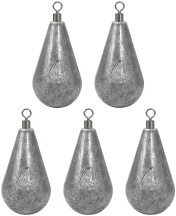 BLUEWING Casting Swivel Bell Sinkers Fishing Weights 1/2oz-8oz Drop Shot Dipsey Lead Saltwater by BLUEWING