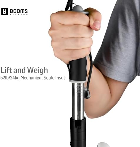 Booms Fishing Fish Gripper with Scale, G11 Rotating Handle Lip Grabber - Image 4