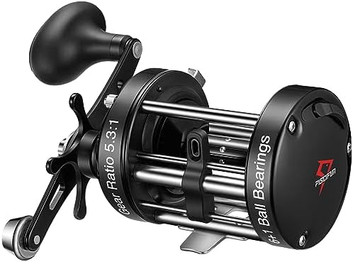 Piscifun Chaos XS Round Baitcasting Reel, Saltwater Conventional Reel by Piscifun
