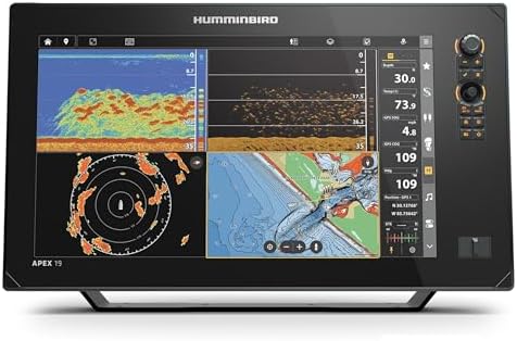 Humminbird APEX VX Series GPS Fish Finder with LakeMaster and CoastMaster VX Maps, MEGA Side Imaging+ by Unknown