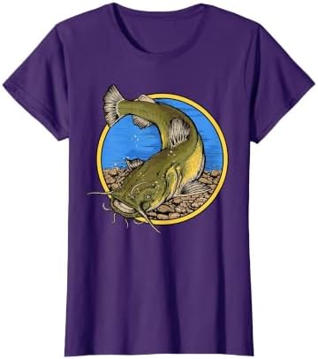 Flathead Catfish Fishing T-Shirt by Hunting+%26+Fishing+Merch