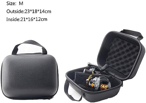Fishing Reel Bag, Portable Shockproof Waterproof Fishing Reel Protective Case for Baitcasting Drum Spinning Raft Reels(Inner size: 8.26 * 6.29 * 4.72inches) - Image 3