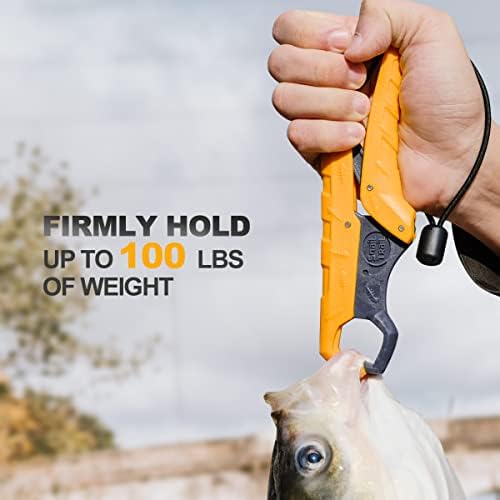 SNAIL TRAIL 7.5''/9'' Floating Fish Gripper with Lanyard - Image 3