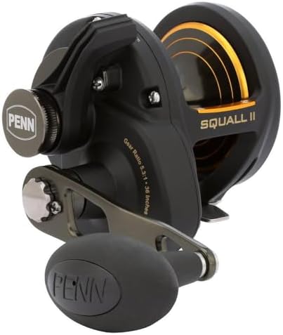 Penn Squall II Level Wind Conventional Fishing Reel by Unknown