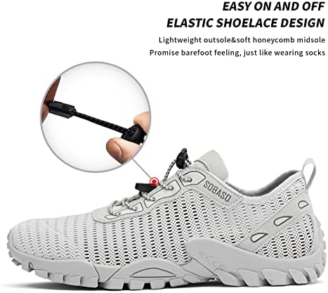 SOBASO Water Shoes Women Men Quick Drying Swim Beach Aqua Shoes for Water Sport Diving Hiking Sailing Travel - Image 5
