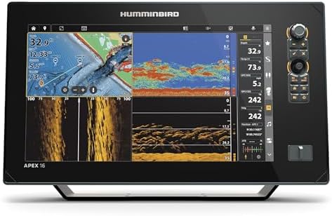 Humminbird APEX VX Series GPS Fish Finder with LakeMaster and CoastMaster VX Maps, MEGA Side Imaging+ by Unknown