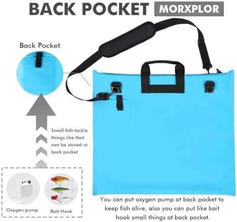 MORXPLOR Fish Bag Heavy Duty Tournament Fishing Weigh in Bag 26x23 inches - Image 3