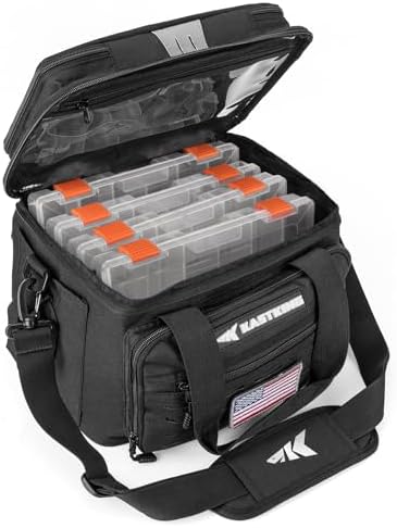 KastKing Karryall with Box Tackle Bag, Saltwater & Freshwater Gear Storage - Image 5