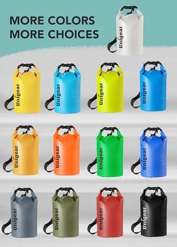Unigear Floating Waterproof Dry Bag for Kayaking, 2L/5L/10L/20L/30L/40L - Image 6