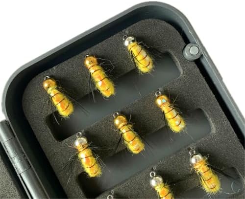 24Pcs Fly Fishing Flies Trout Lures Fishing Tackle Fly Fishing Flies with Boxed Trout Bass Artificial Fish Bait - Image 6